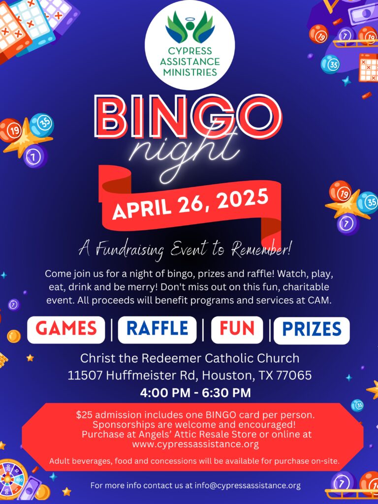 BINGO Fundraiser 2024 – 1