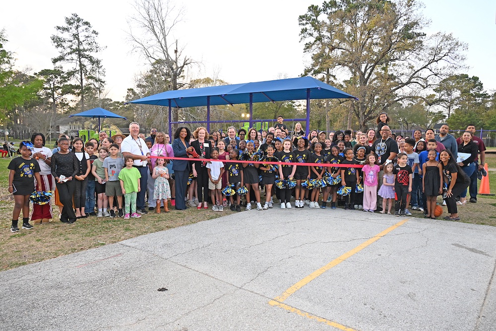 Hancock ES receives CFISD's sixth SPARK Park