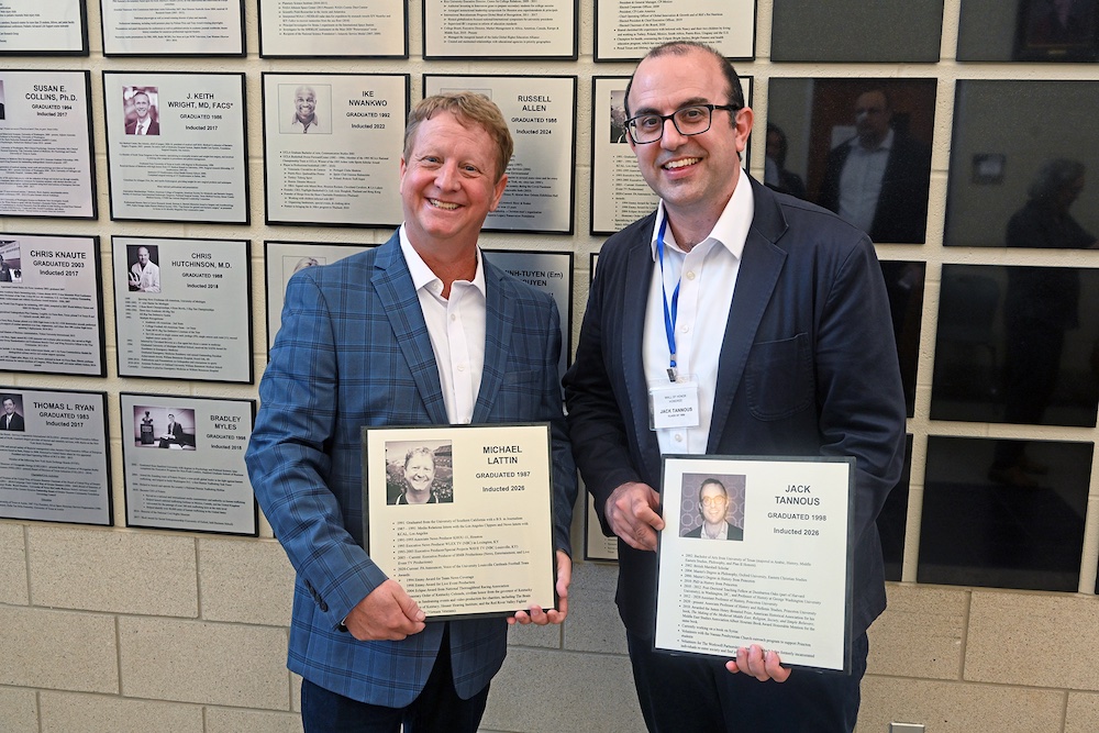Cypress Creek inducts three alumni into 2026 Wall of Honor class