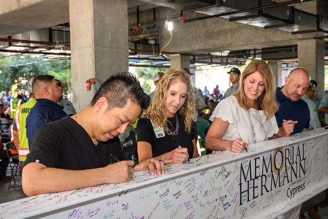 MH Cypress Beam Signing