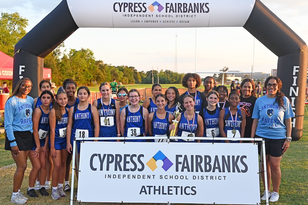 Anthony MS, Smith MS and Sprague MS win cross country district titles